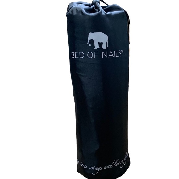 BED OF NAILS Bon Mat Acupressure Pain Relief NWOT Green White Circulation - Picture 8 of 8